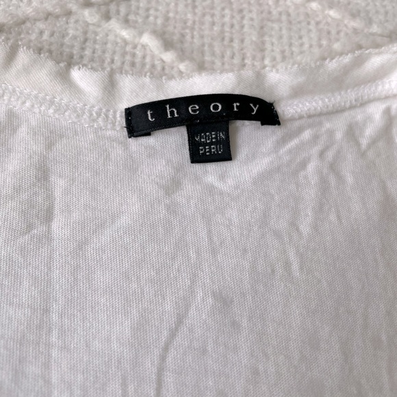 Theory white tshirts - Picture 3 of 6